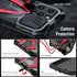 Armor Phone Case for iPhone 13 Military Grade Protective Heavy Duty Full Body Cover Aluminium Bumper Built-in Silicone Shockproof Dustproof - Blac...