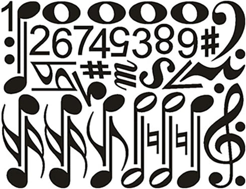 Music Theme Magnetic Music Note Symbol for Whiteboard for Teacher, Education (SET B)...