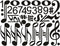 Music Theme Magnetic Music Note Symbol for Whiteboard for Teacher, Education (SET B)...