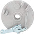 Car Brake Rotor, Drum Brake Pad Rotor for Front Rear Wheel Brake Aluminum Cover for CRF50 10in 12in Small Wheel Rims...