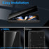 LYWHL [2 Pack for Samsung Galaxy Z Fold 4 Privacy Screen Protector, Anti Spy Tempered Glass Front Protective Film for Galaxy Z Fold 4 5G 6.2 Inch,...
