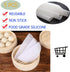 Stohua 5 pcs Non Stick Silicone Steamer Liners Mesh Mat Round Pad for Bamboo Steamer, Reusable,Flexible-11" Diameter...