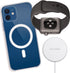 Galvanox Watch + iPhone Magnetic Wireless Charger (Compatible with MagSafe) Charges Apple Watch Series 4/5/6/7/8 and iPhone 15/15 Pro Max, 14, 13,...