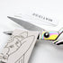 NatSumeBasics 8" Fabric Scissors Rainbow All Stainless Steel Sewing Tailor Scissor Craft Shear Heavy Duty Dressmaker Shears for Home Office (Rainb...