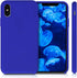 kwmobile Case Compatible with Apple iPhone Xs Case - TPU Silicone Phone Cover with Soft Finish - Baltic Blue...