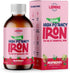 Iron Supplement Liquid Iron High Potency Iron for Women & Adults by Llorens - 100mg Polysaccharide Iron Complex Iron Supplements for Anemia and Ir...