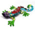 ZOOCRAFT Glass Blue Gecko Figurine Miniature Hand Blown Lampwork Lizard Statue Gift Decor, 2.0 x 3.6 x 0.7 inches...