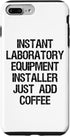 iPhone 7 Plus/8 Plus Instant Laboratory Equipment Installer Just Add Coffee Case...
