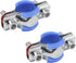 2PCS 304 Stainless Steel Office Chair Saver Fix Sinking for Stop Sinking Adjustable Height Chair Saver Kit Supporting The Chair in The Event of a ...