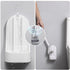 Toilet Brush, Long Handle Golf Toilet Brush with Holder 360° Deep Cleaning Flexible Silicone Toilet Cleaner Brush Wall Mounted for Bathroom (2Pcs ...
