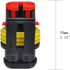 MUYI 10 Kit 2 Pin Way Waterproof Electrical Connector 1.5mm Series Terminals Water Resistend...