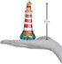Old World Christmas Collection Glass Blown Ornaments for Christmas Tree Sambro Lighthouse...