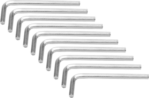 4mm Hex Key Wrench, Allen key Wrench, L Shaped Wrench, Hex Key Hexagon Head Replacement, Small Hex Wrench for Repairing Bike, Furniture(10Pcs)...