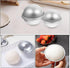 Tofficu 8Pcs Dome Cake Pan - Aluminum Cake Ball Mold - 1.77+2.16+2.55+3.14 Inch Half Ball Cake Pan - Football Cake Pan - 3d Round Shape Cake Mold ...