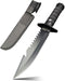 DOOM BLADE 11.1 inches Fixed blade Knife with Nylon Sheath, Survival Knife,Bowie Knives,Hunting tactical knife,Multifunction,For Outdoor, Hunting,...