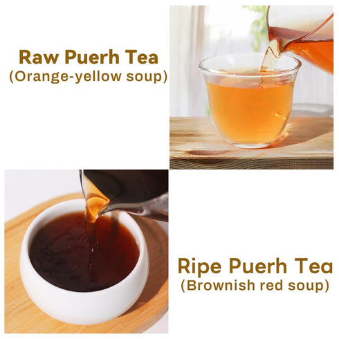 LWXLJMJZC?Ripe Puerh Tea Mini Cake 30pcs(10 Tastes*3pcs) |Yunnan Pu-erh Tea |Rice Balls (Cook&uncook) Pu'erh Tea | Mini Tuo Cha Black Tea...
