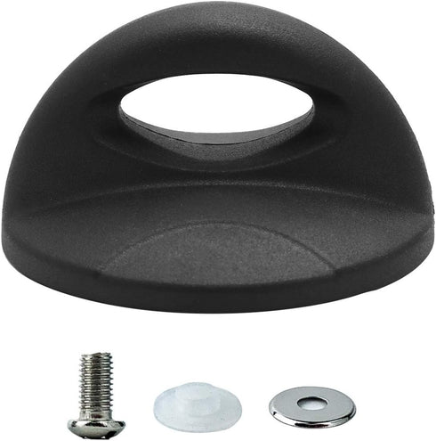 Universal Pot Lid Replacement Knob Pan Lid Holding Handle Cookware Pot Bakelite Grip Lid Cover Knob 45x74mm, Black...