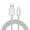 MFi Certified Metal Charger Cable 3.3FT Stainless Steel Braided Fast Charging USB Cable High Speed Connector Data Sync Compatible with iPhone/iPad...