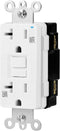 Amazon Basics Weather-Resistant GFCI Receptacle with LED Indicator, 20 Amp, White...