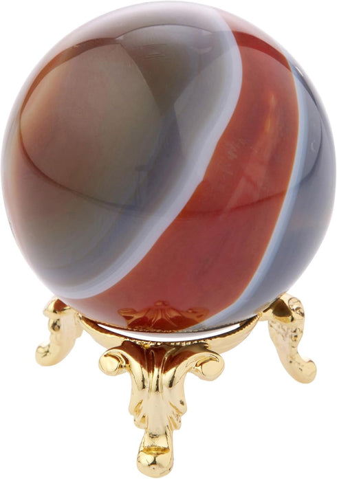 Bard's Gold-toned Egg Stand/Holder, Princess Ann, 0.875" Diameter (Fits Hen Sized Eggs), Pack of 2...