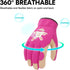 Vgo... 1-Pair Age 5-6 Kids Gardening Gloves,Children Yard Work Gloves,Soft Safety Outdoor Playing Gloves (Size M,Purple Rabbit, KID-SL7362)...