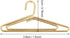 24PCS Paper Clips, Gold Paperclips with Storage Box Cute Hanger Shape Paper Clip Stainless Steel Paper Clip Small Paper Clips Multi Function Paper...