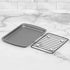 G & S Metal Products Company OvenStuff Toaster Oven Cookie Baking Pan with Nonstick Cooling Rack, 8.5'' x 6.5''...