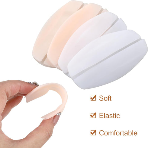4 Pcs Bra Strap Holders for Slipping, Silicone Bra Strap Cushions Bra Strap Pads Non-Slip Shoulder Protectors Pads...