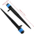 E-outstanding 20-Pack Irrigation Drippers 360 Degrees Adjustable Full Circle Type Micro Spray Drip Emitters Watering Sprinklers Garden Water Irrig...
