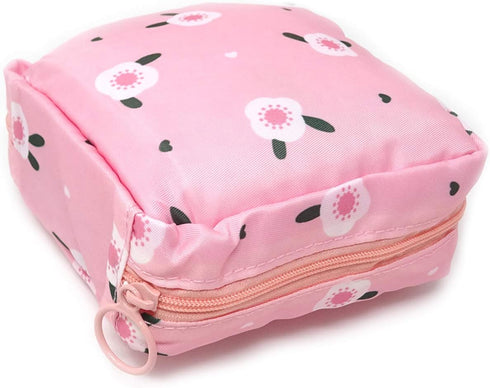 Honbay Cute Stylish Large Capacity Sanitary Napkin Bag, Tampons Pouch, Nursing Pad Holder, Coin Purse, Makeup Bag...