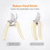 Garden Scissors for Plant, Tip Pruning Shears for Cutting Flowers, Trimming Plants, Bonsai and Fruits Picking (2 PC Bypass Blade Pruner)...