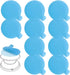 10 Pcs Clear Sticky Adhesive Pads for Socket Base Mount,Small Car Phone Holder,1.34“ Strong Stickness Transparent Double Sided Tapes for Collapsib...