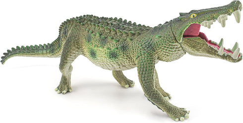 9 Inch Alligator Toy Figure Large Realistic Crocodile Action Figures Alligator Party Favors Crocodiles Cake Toppers for Kids Toddler...