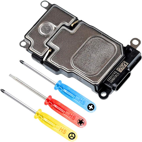 MMOBIEL Loud Speaker Compatible with iPhone 12/12 Pro - Ringer Buzzer Flex Cable Loudspeaker Replacement - Incl. Screwdrivers...