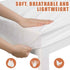Disposable Massage Table Cover Fitted Massage Table Sheets 35" W x 75" L x 4" D Breathable Non Woven Fabric Massage Table Protective Cover Spa Bed...