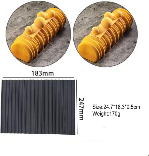 3D Silicone Cake Mold Baking Mat Dessert Bakeware Mold for Making Cake Pizza Fondant Cake Mousse Cake Jelly...