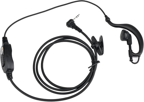 1 Pin G Shape Walkie Talkie Earpiece Headset for Motorola Talkabout MH230R MR350R T200 T260 T460 T600 T800 Radio (2 pcs)...