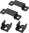 Speaker Wall Mount for Samsung, Sony, Vizio, Roku, and More Rear Speakers, Wall Mounting Brackets for Satellite Speakers, Surround Sound Speaker, ...