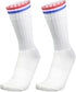 Socks For Men Anti-Slip Silicone Aero White Line Cycling Sports Running Socks...