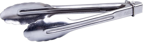 Winco Heavy-Duty Stainless Steel Utility Tongs, 7"...