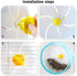 6.9 Inch Hamster Running Wheel, Silent Hamster Exercise Wheels, Mount on Hamster Cage, for Dwarf Hamster, Pet Mouse, Mice...