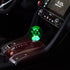 Blueshyhall LED Glass Crystal Shift Knob, Multicolor Gradient Gear Stick Shifter Lever Handle for AT/MT Car Stick Lever Head (Star pattern)...