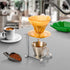 CAFEMASY Pour Over Coffee Dripper Stand - Travel and Camping Gadgets Foldable Aluminum Coffee Dripper Station Rack for Portable Espresso Coffee Ma...