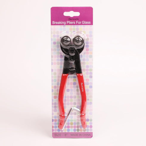 Glass Tile Nippers - Heavy Duty Wheeled Glass Mosaic Nipper & Hd Ceramic Tile Nipper, Tile Cutter Pliers Soft-grip Handle - Shapping Plier, Nipper...