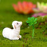 4pcs Miniature Sheep Figurines Resin Micro Landscape Fairy Garden Animals Ornament for DIY Terrarium Crafts Accessories (Random Style)...