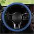Stretch Elastic Steering Wheel Cover, All-Season Comfort, Warm in Winter & Cool in Summer, Universal 15 Inch Microfiber Breathable Ice Silk, Anti-...