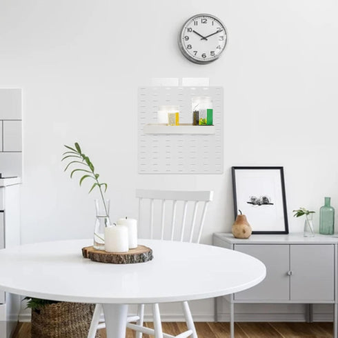 iplusmile Pegboard Bins Plastic Pegboard Parts Storage Box with Hook Pegboard Accessories for Organizing Hardware Attachments Craft Room Tool Shed...