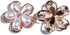 DIY 50PCS Bling Rhinestone Buttons for Headbands Hair Accessories Wedding Bouquet Party Decoration (Golden)...
