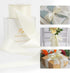 HUIHUANG White Ribbon 2 inch Wide Antique White Double-Faced Satin Ribbon for Flower Arrangements Supplies Wedding Bridal Shower Decor Invitations...