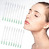 100 Pcs Cotton Makeup Remover Swabs - Disposable Vitamin E Liquid-Filled Cotton Swabs Sticks for Eye/Lip/Eyebrow/Eyelash Makeup Correctors Removin...